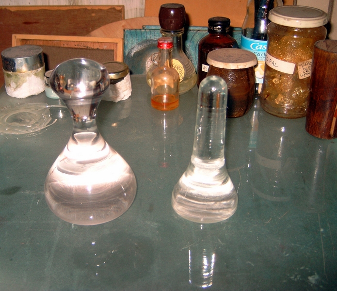 molettes en verre